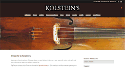 Desktop Screenshot of kolstein.com