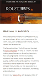 Mobile Screenshot of kolstein.com